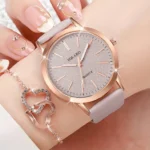 Women's Shiny Quartz Watch Set 6PCS - Image 5