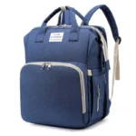 Portable Folding Crib Diaper Bag Multi-Function (حقيبة حفاضات متعددة الوظائف بسرير محمول قابل للطي) - Image 3