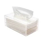 Clear Tek Acrylic Tissue Box - Image 2