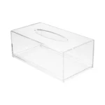 Clear Tek Acrylic Tissue Box - Image 3