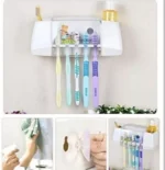 Wall Mounted Tooth Brush Rack Holder - Image 2