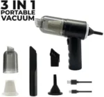 3 in 1 Mini USB Rechargeable Mini Vacuum Cleaner (مكنسة كهربائية صغيرة 3 في 1 قابلة لإعادة الشحن عبر USB) - Image 5