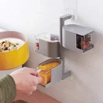 Layers Sticking Rotary Seasoning Kitchen Organizor - Image 3