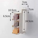 Layers Sticking Rotary Seasoning Kitchen Organizor - Image 4