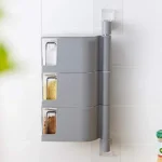 Layers Sticking Rotary Seasoning Kitchen Organizor - Image 2