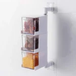 Layers Sticking Rotary Seasoning Kitchen Organizor - Image 6