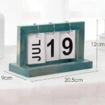 Wooden Vintage Home Calendar - Image 2