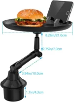 Cup Holder Food Tray - Image 3