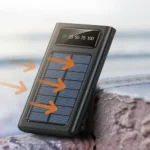 SOLAR POWER BANK 20000 MAH | FAST CHARGING | 4-BUILT IN CABLES - Image 4