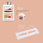 Adjustable Storage Organizer Rack - Image 2