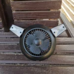 Solar Camping Light Foldable Fan Hanging Hook Rechargeable Battery Operated USB 3 Level Air Flow Fan For Camping Tent - Image 4