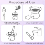 Mini Makeup Brush Cleaner - Image 3
