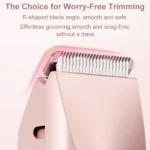 Double Head Shaver & Trimmer - Ipx7 Waterproof Wet & Dry Use (for bikini, underarms, legs, arms, body & face) (مِقَص حلاقة كهربائي ذوا رأسين) - Image 8