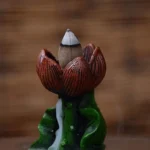 Leaf Shaped Backflow Incense Burner - Image 3
