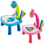 LED Projector Art Painting Table for Kids - Image 2