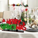 Merry Grinchmas Table Decoration Signs - Image 4