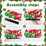 Merry Grinchmas Table Decoration Signs - Image 5