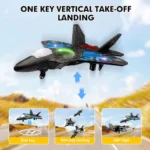 L0712 RC Plane: Remote Control Glider with Lights! ✈️ - Image 2