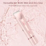 Double Head Shaver & Trimmer - Ipx7 Waterproof Wet & Dry Use (for bikini, underarms, legs, arms, body & face) (مِقَص حلاقة كهربائي ذوا رأسين) - Image 6