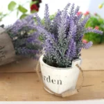 Artificial Lavender Plant Flowers - Image 2