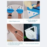Doublefaced Glass Cleaner Magnetic - Image 5