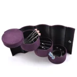 Schellen 3 Layers Portable Rotating Jewellery Box - Image 2