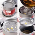 Stainless Steel Oil Filter Pot with Tray - Image 3