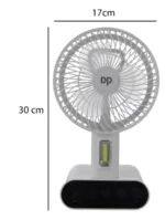 Rechargeable LED Fan - Image 2