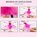Magic Flying Fairy Princess Doll - Image 4
