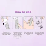 Double Head Electric Shaver (مِقَص حلاقة كهربائي ذوا رأسين) - Image 3