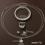 Butterfly Watch & Jewelry Set 6PCS - Image 6