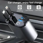 4 in 1 Retractable Charger (شاحن 4 في 1 قابل للسحب متعدد الاستخدامات) - Image 2