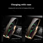 Auto Clamping Wireless Car Charger - Image 3