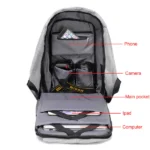 Anti Theft Backpack Bag - Image 6