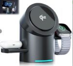 3-in-1 Wireless Charging Station  (محطة شحن لاسلكية 3 في 1) - Image 4