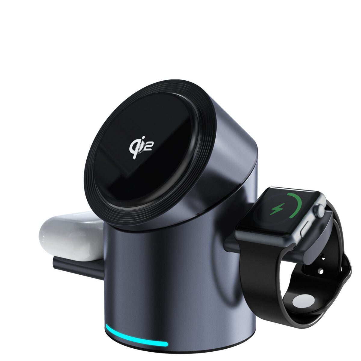 3-in-1 Wireless Charging Station  (محطة شحن لاسلكية 3 في 1) - Image 1