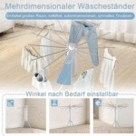 Foldable Clothes Drying Rack (رف تجفيف الملابس القابل للطي) - Image 3