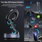Premium Magnetic Car Phone Holder  (حامل جوال مغناطيسي للسيارة بثبات عالي وتصميم أنيق ) - Image 2