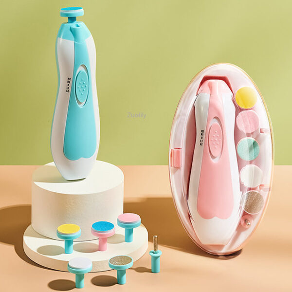 GentleTouch Baby Electric Nail Trimmer (جنتل تاتش جهاز قص أظافر الأطفال الكهربائي)