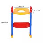 Children Toilet Trainer Seat with Step Stool (مقعد تدريب الأطفال على الحمام مع سلم صغير) - Image 3